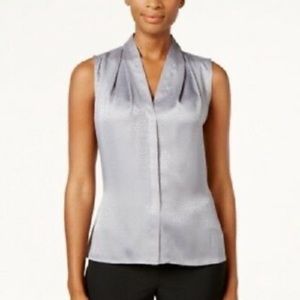 NWT Calvin Klein leopard top